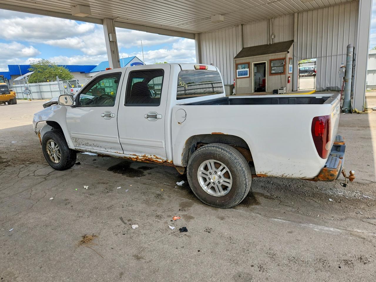 2010 Chevrolet Colorado Lt White vin: 1GCJTCDE6A8121007