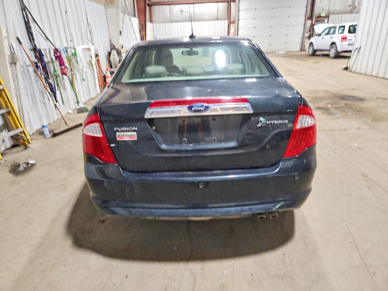2010 Ford Fusion Hybrid Black vin: 3FADP0L36AR195614