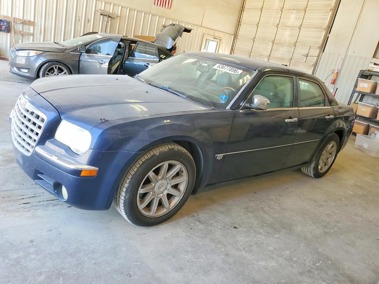 2006 Chrysler 300c Blue vin: 2C3LA63H16H106934