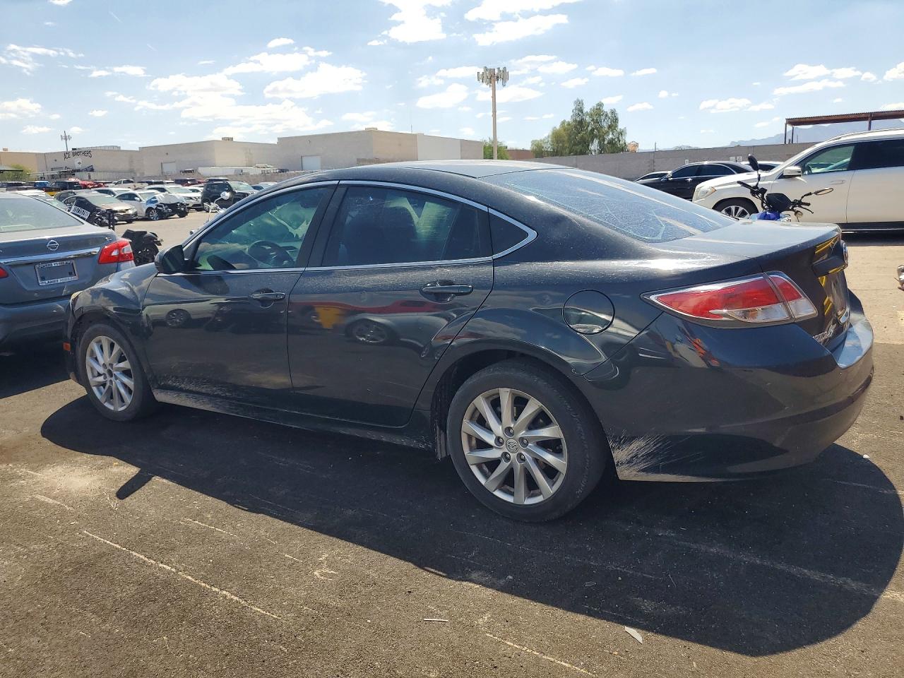 2012 Mazda 6 I Gray vin: 1YVHZ8DH0C5M32404