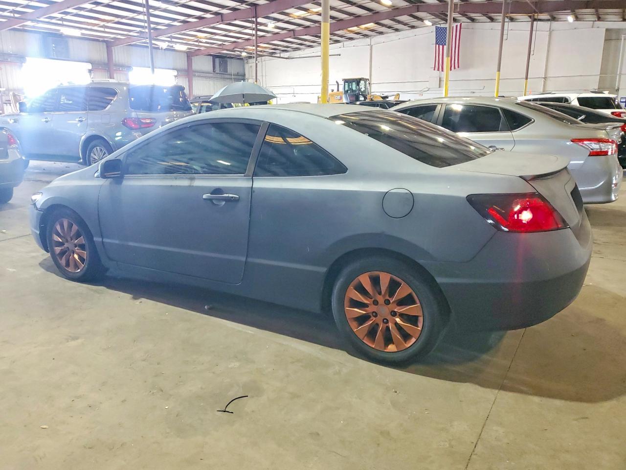 2008 Honda Civic Ex Gray vin: 2HGFG12828H501205