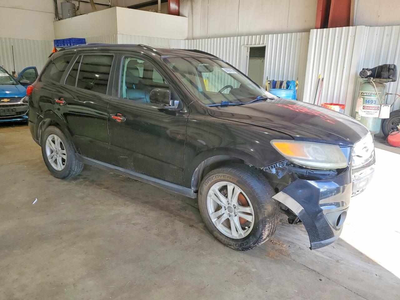 2012 Hyundai Santa Fe Limited Черный vin: 5XYZK3AB3CG137810