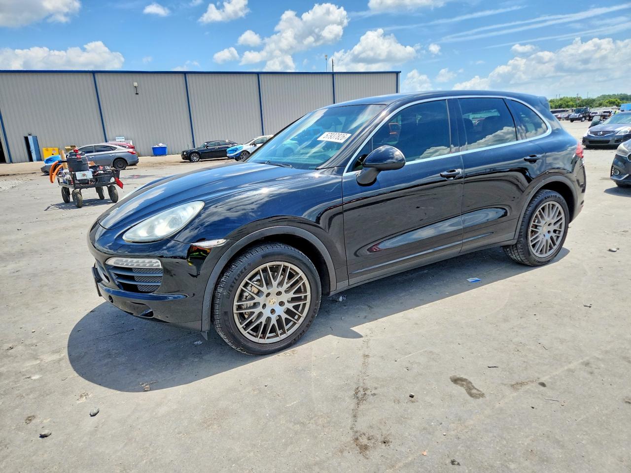2012 Porsche Cayenne S Black vin: WP1AB2A27CLA40815