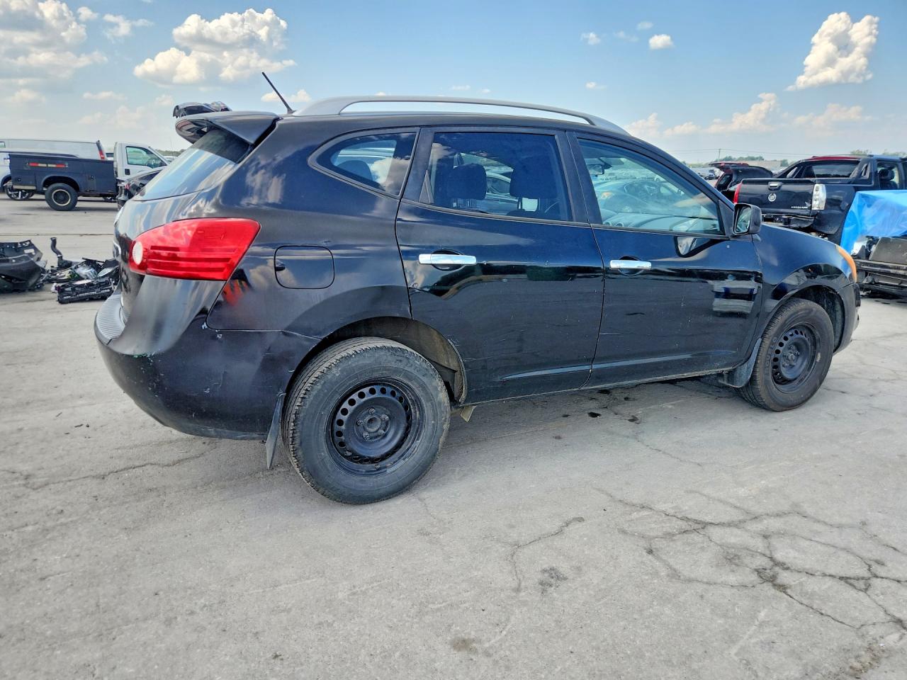 2015 Nissan Rogue Select S Black vin: JN8AS5MT7FW653077