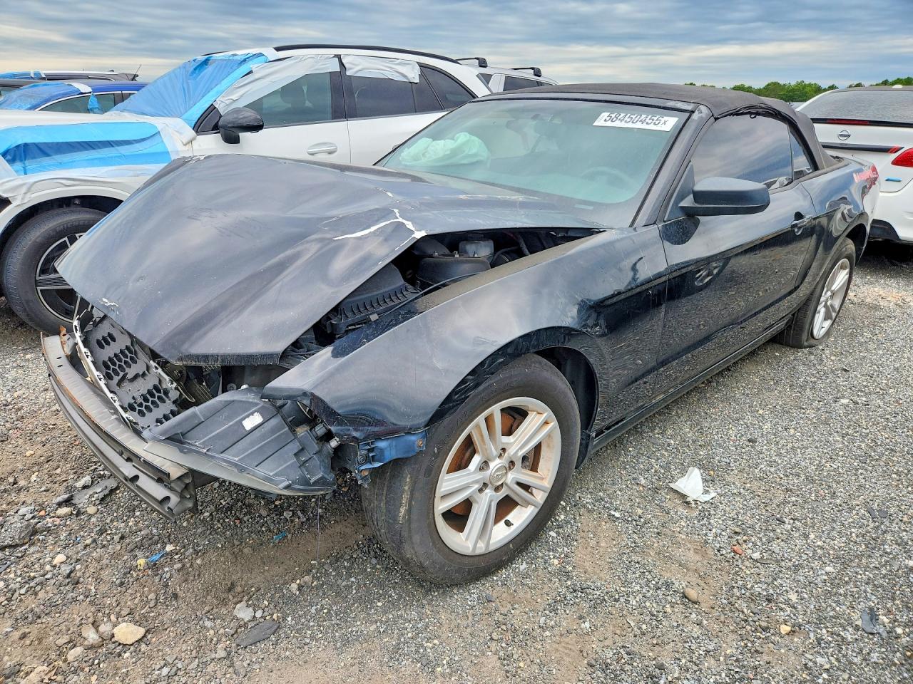 2014 Ford Mustang Black vin: 1ZVBP8EM1E5307036