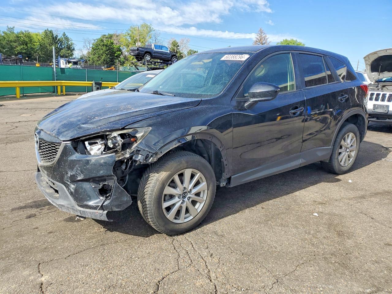 2014 Mazda Cx-5 Touring Black vin: JM3KE4CYXE0421449