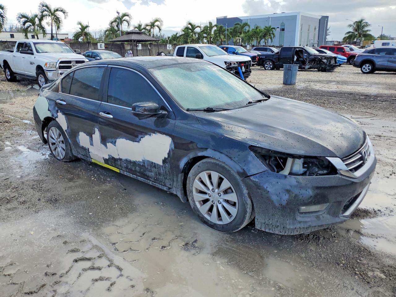 2014 Honda Accord Exl Black vin: 1HGCR2F82EA193654