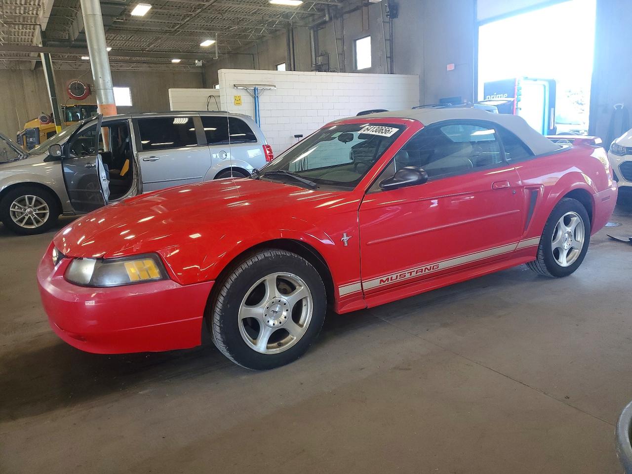 2003 Ford Mustang Red vin: 1FAFP44413F391368