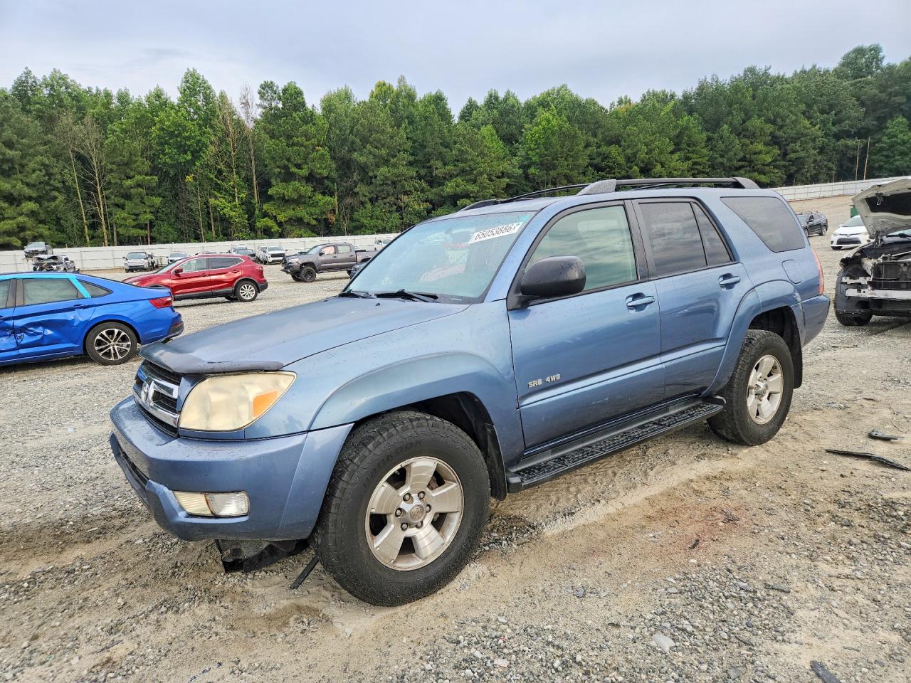 2005 Toyota 4runner Sr5 Blue vin: JTEBU14R858036986