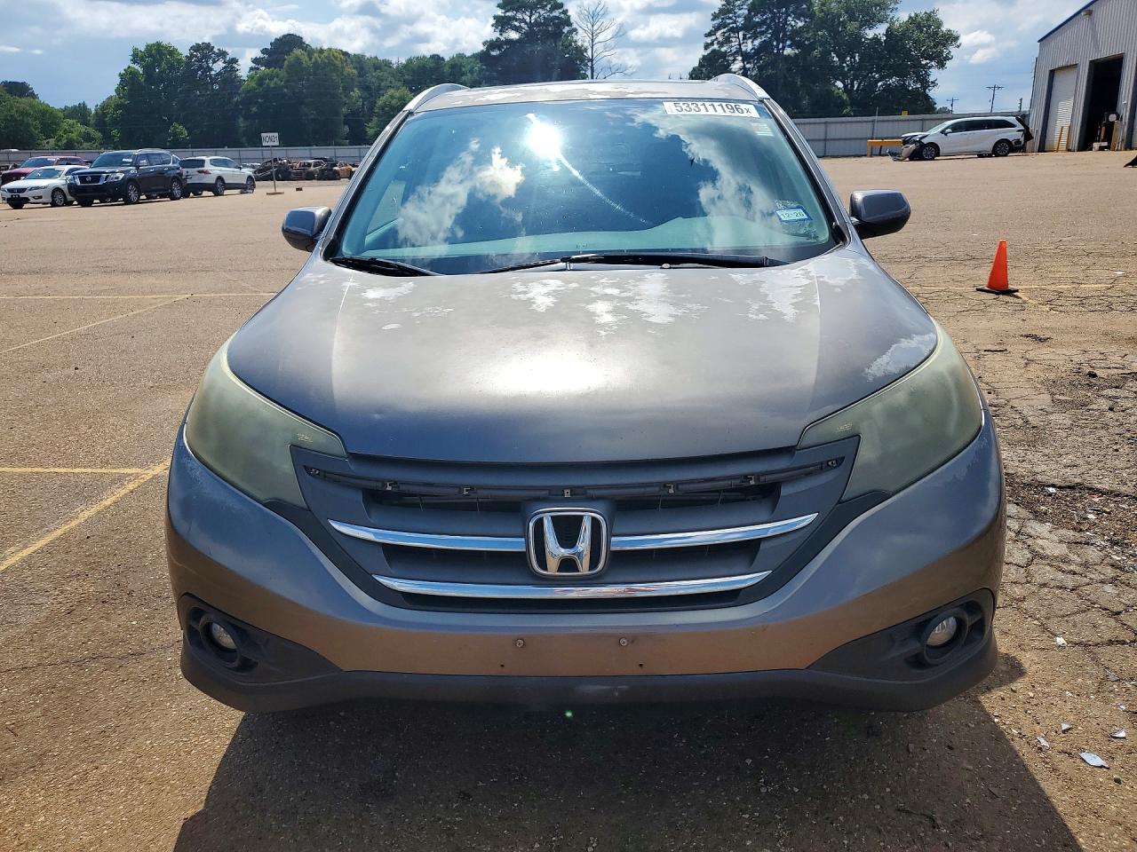 2014 Honda Cr-v Exl Серый vin: 5J6RM3H76EL016170