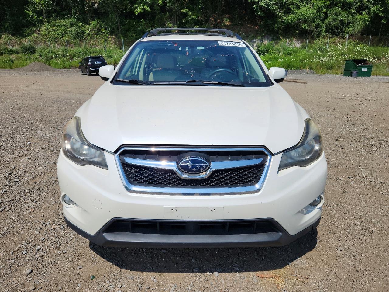 2014 Subaru Xv Crosstrek 2.0 Premium White vin: JF2GPACC8E8243720