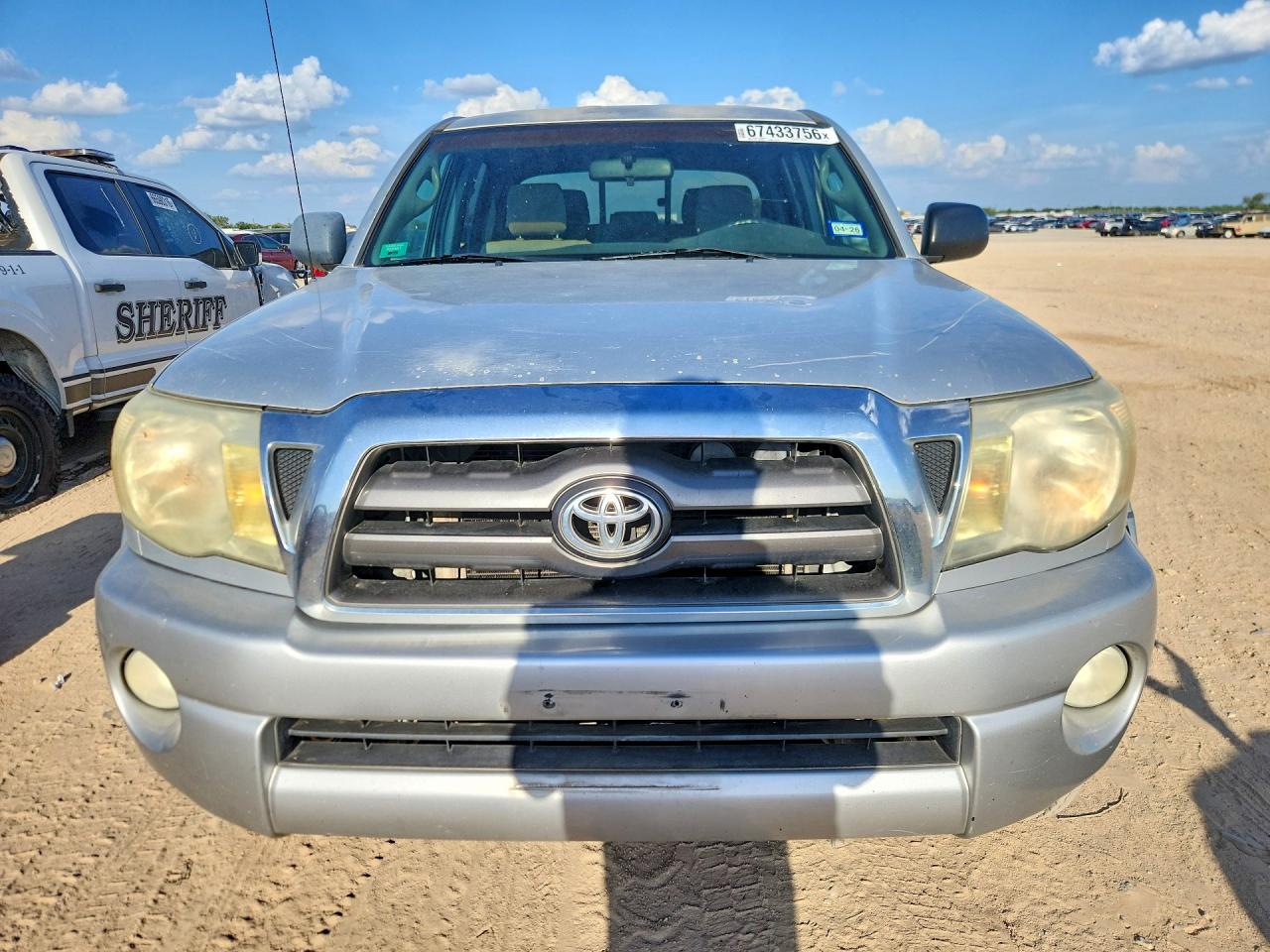 2005 Toyota Tacoma Double Cab Prerunner Long Bed Silver vin: 5TEKU72N25Z097885
