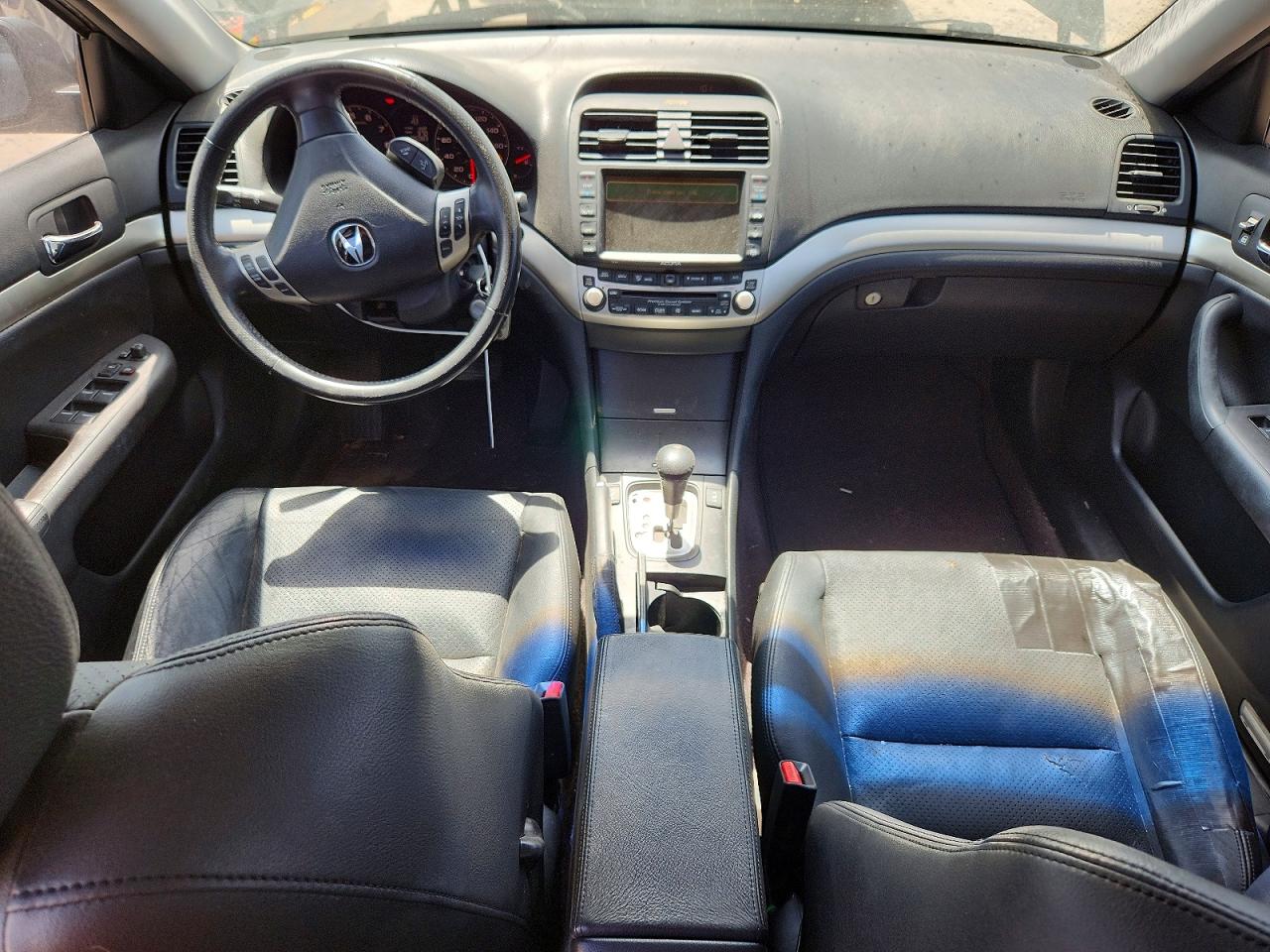 2005 Acura Tsx Черный vin: JH4CL96925C010001