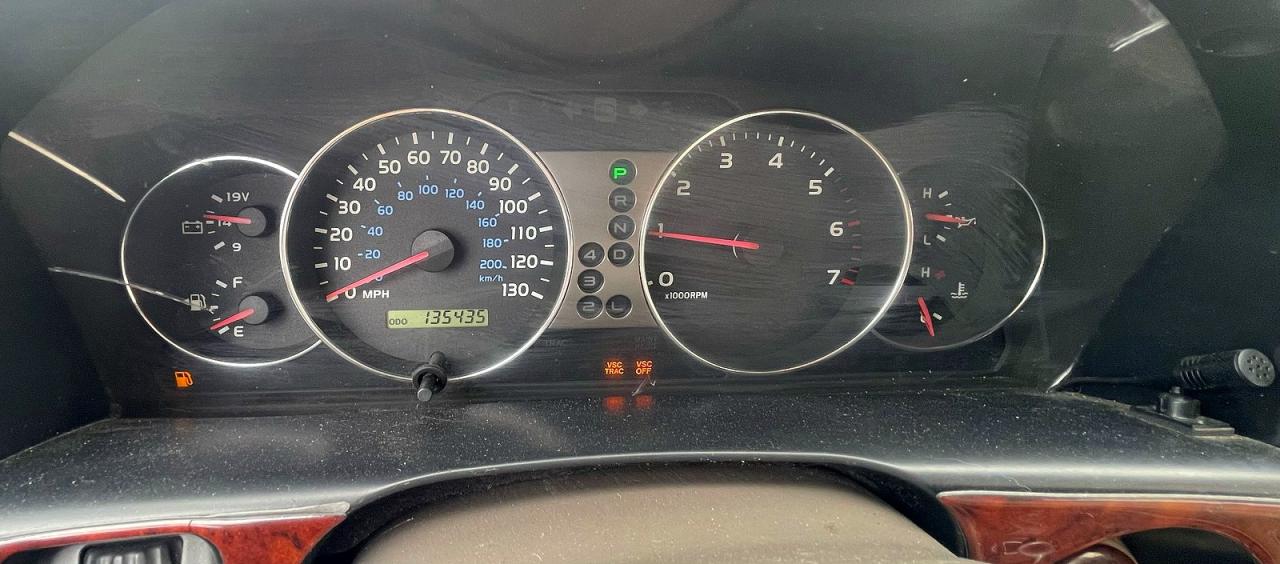 2003 Toyota Land Cruiser Black vin: JTEHT05J532204624