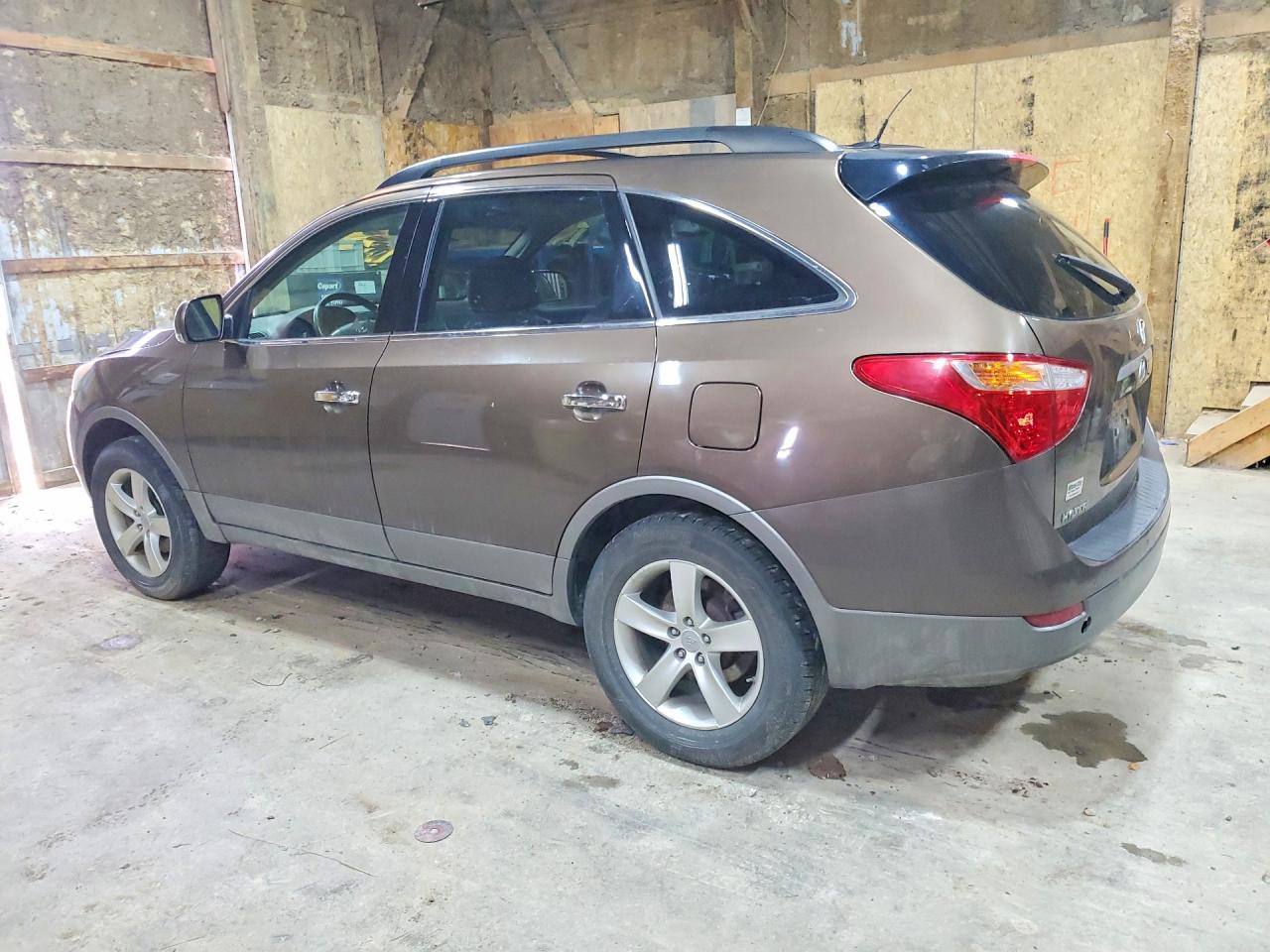 2011 Hyundai Veracruz Limited Brown vin: KM8NUDCC9BU148727