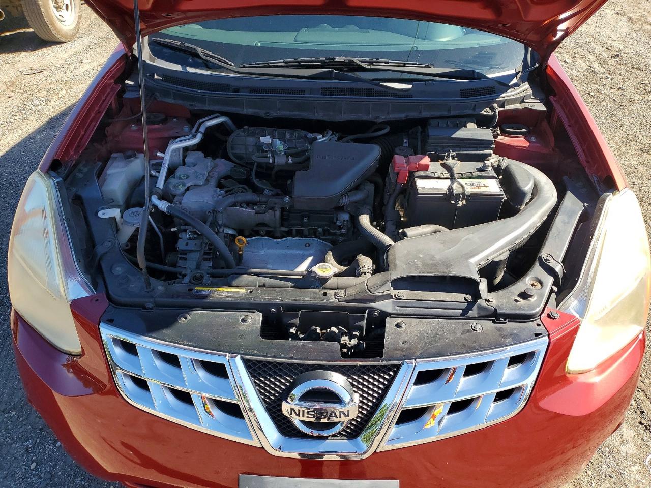 2013 Nissan Rogue S Красный vin: JN8AS5MV5DW645705