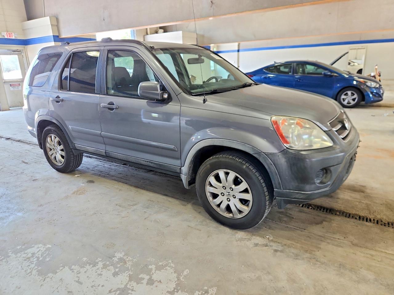2006 Honda Cr-v Se Серый vin: SHSRD789X6U401355