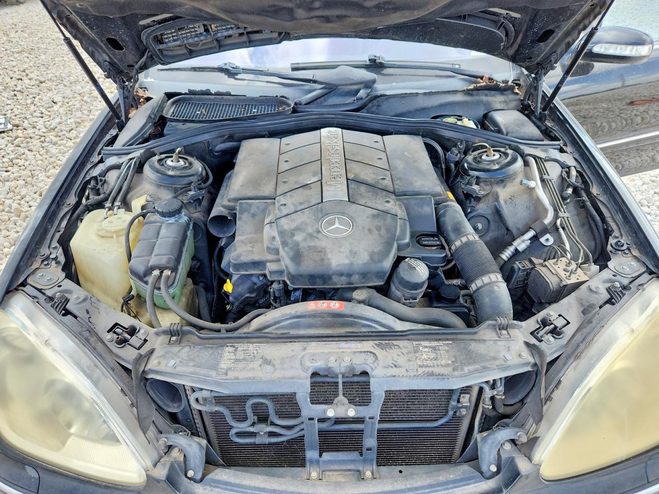 2006 Mercedes-benz S 430 4matic Black vin: WDBNG83J26A478281