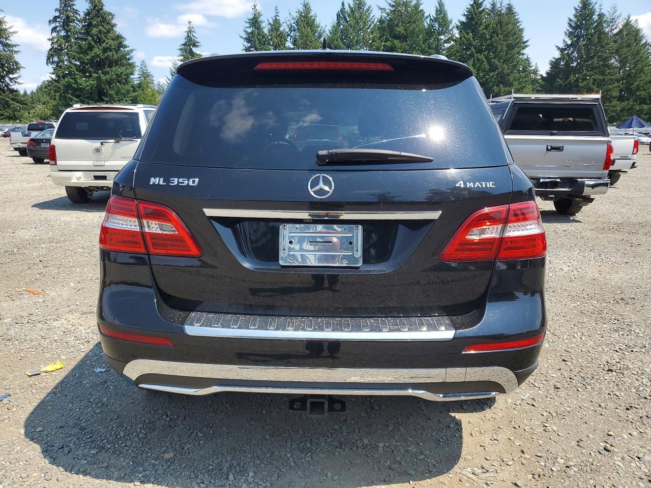 2013 Mercedes-benz Ml 350 4matic Black vin: 4JGDA5HB5DA130532
