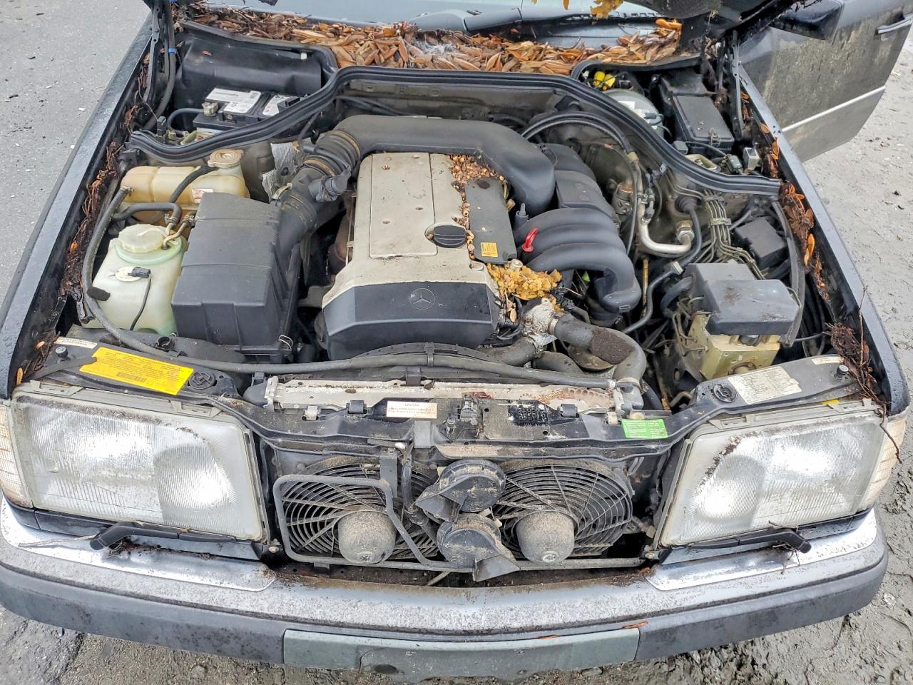 1995 Mercedes-benz E 320 Base Black vin: WDBEA32E7SC271828