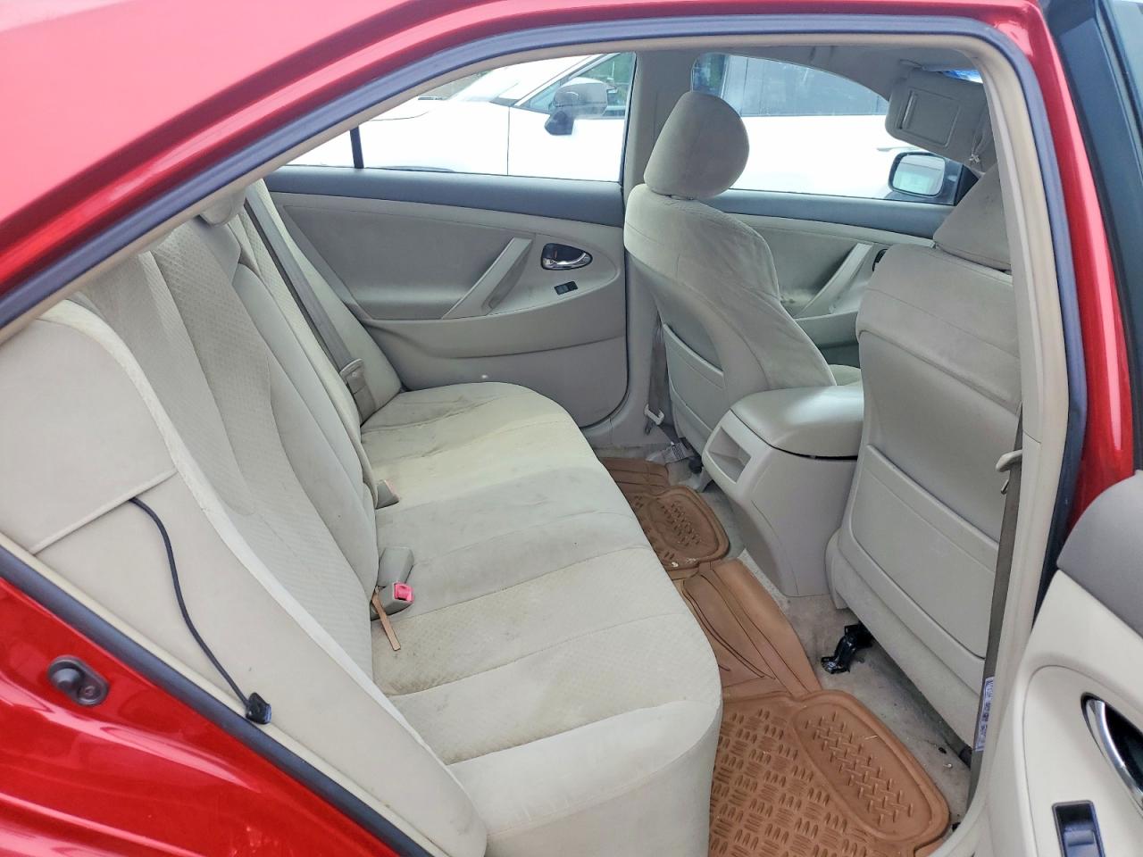 2007 Toyota Camry Le Красный vin: JTNBE46K673036290