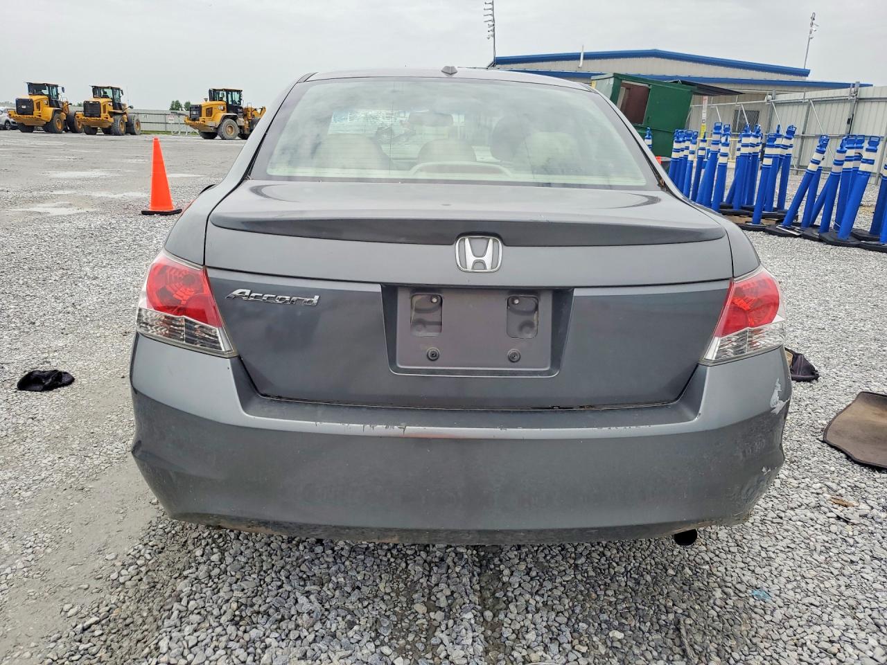 2008 Honda Accord Exl Gray vin: JHMCP26878C069956