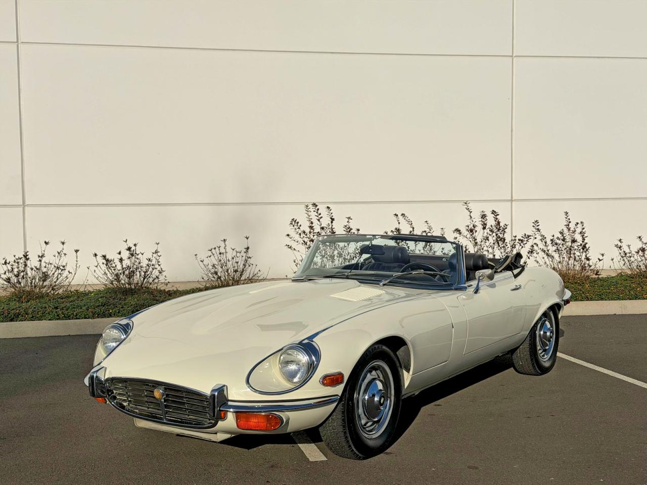 1971 Jaguar E - Type White vin: 1S71298BW