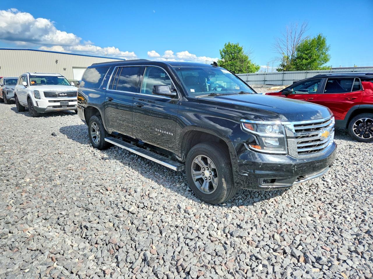 2015 Chevrolet Suburban K1500 Lt Black vin: 1GNSKJKC0FR737727