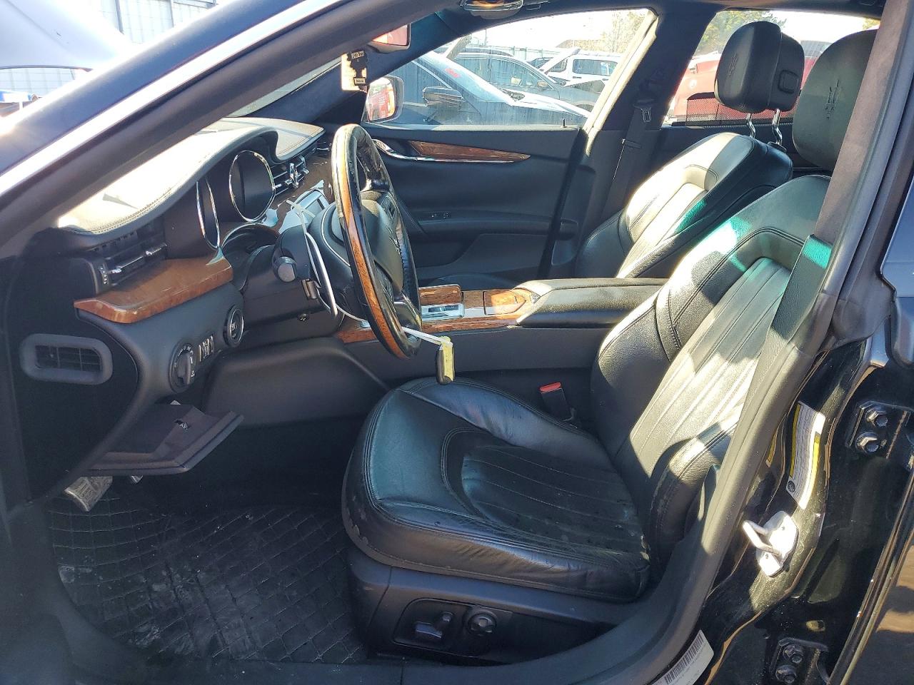 2014 Maserati Quattroporte S Black vin: ZAM56RRA1E1108550