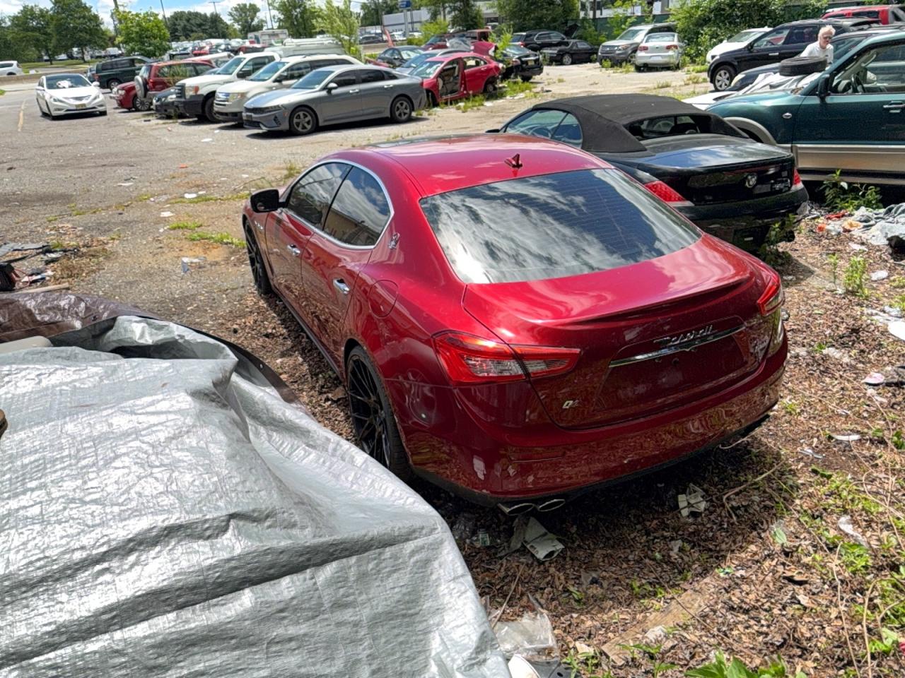 2015 Maserati Ghibli S Red vin: ZAM57RTA0F1140879