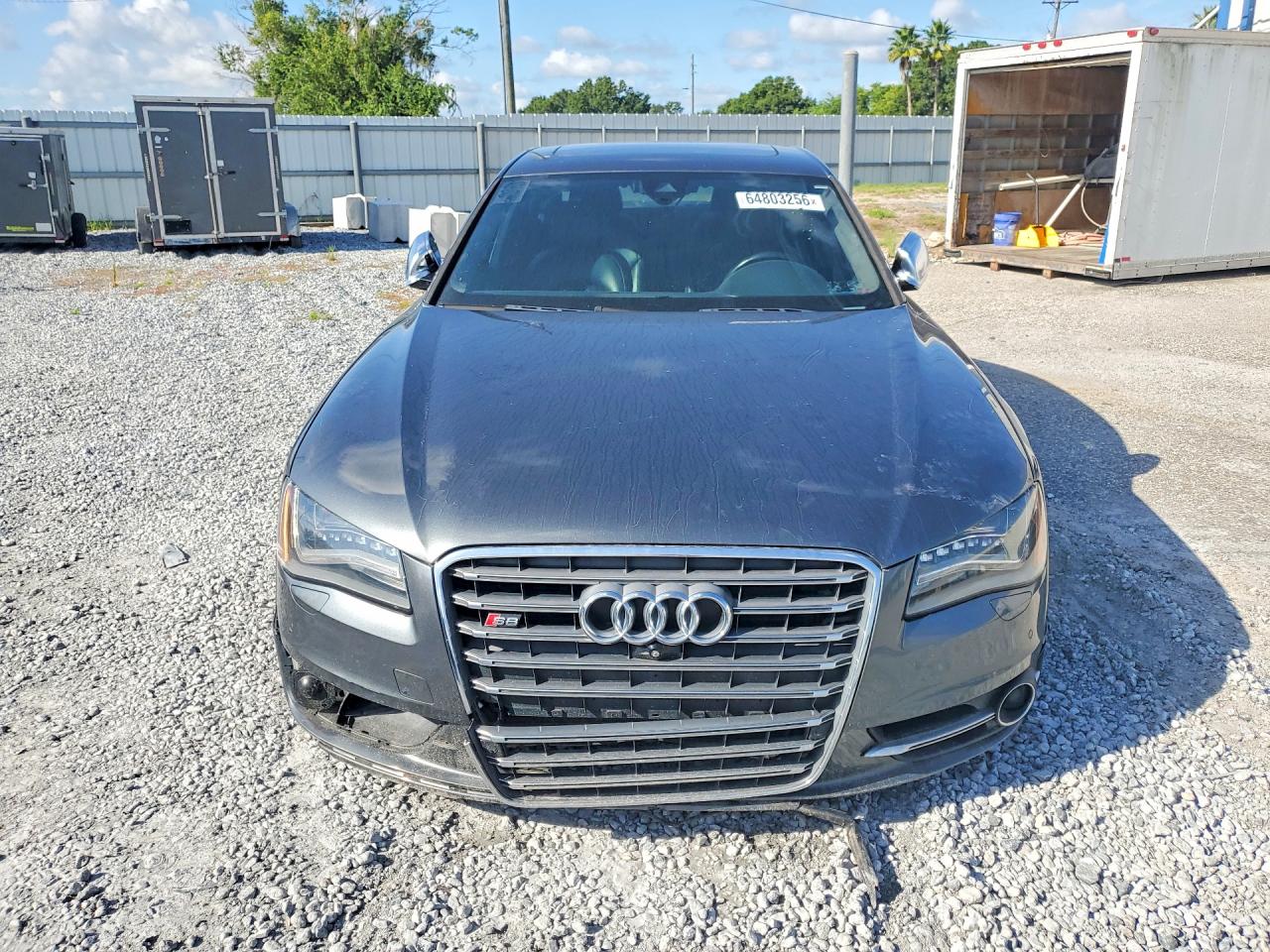 2014 Audi S8 Quattro Gray vin: WAUD2AFD1EN007994