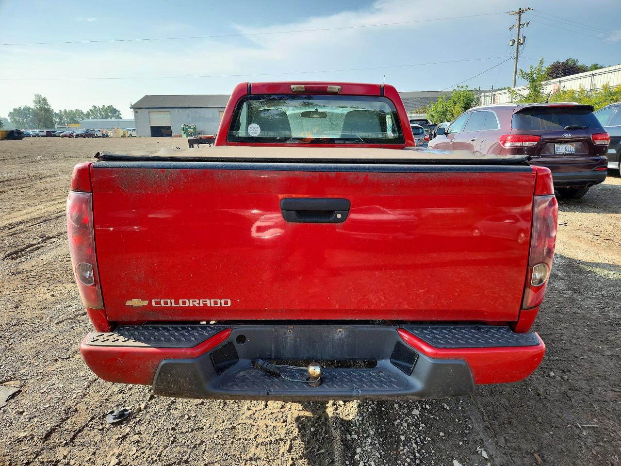 2006 Chevrolet Colorado Красный vin: 1GCCS148668151898