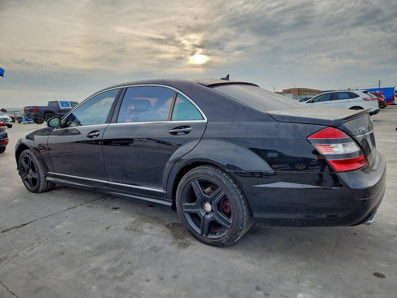 2009 Mercedes-benz S 550 Черный vin: WDDNG71X19A251645