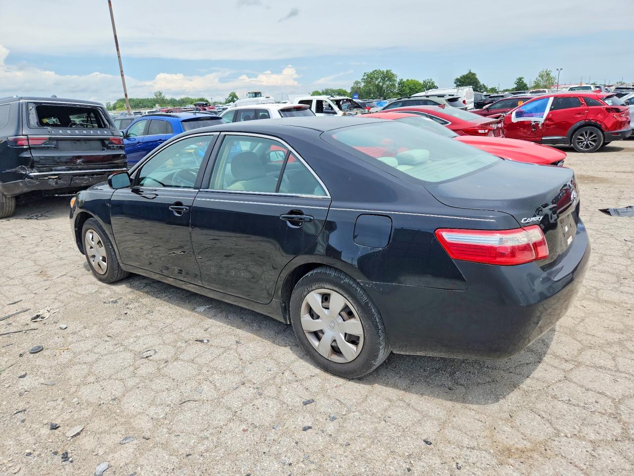 2009 Toyota Camry Le Черный vin: 4T1BE46K49U802840