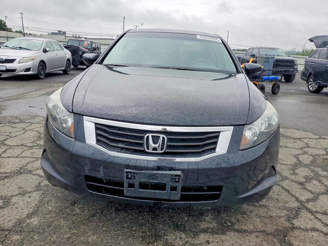 2008 Honda Accord Exl Черный vin: 1HGCP26828A137255