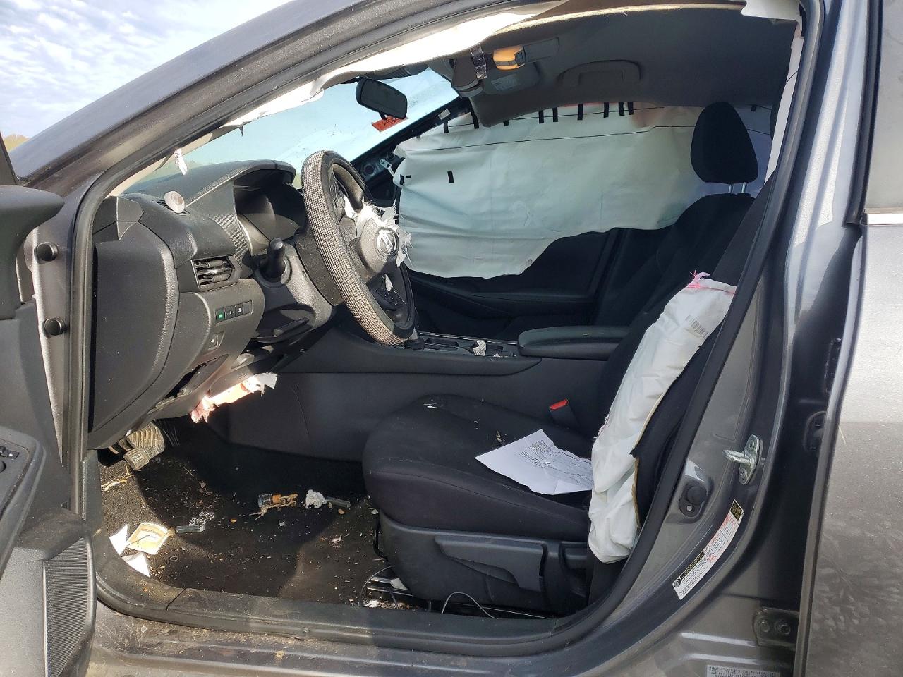 2022 Nissan Sentra S Серый vin: 3N1AB8BV9NY279034