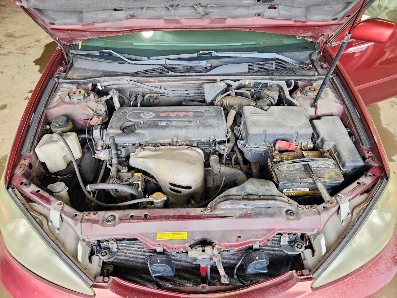 2003 Toyota Camry Le Burgundy vin: 4T1BE32K23U245241