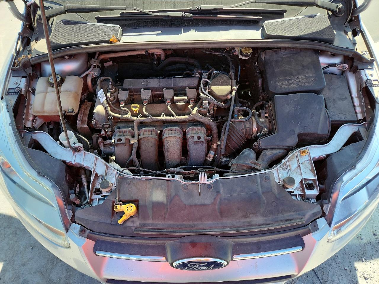 2012 Ford Focus Se Silver vin: 1FAHP3F27CL461956