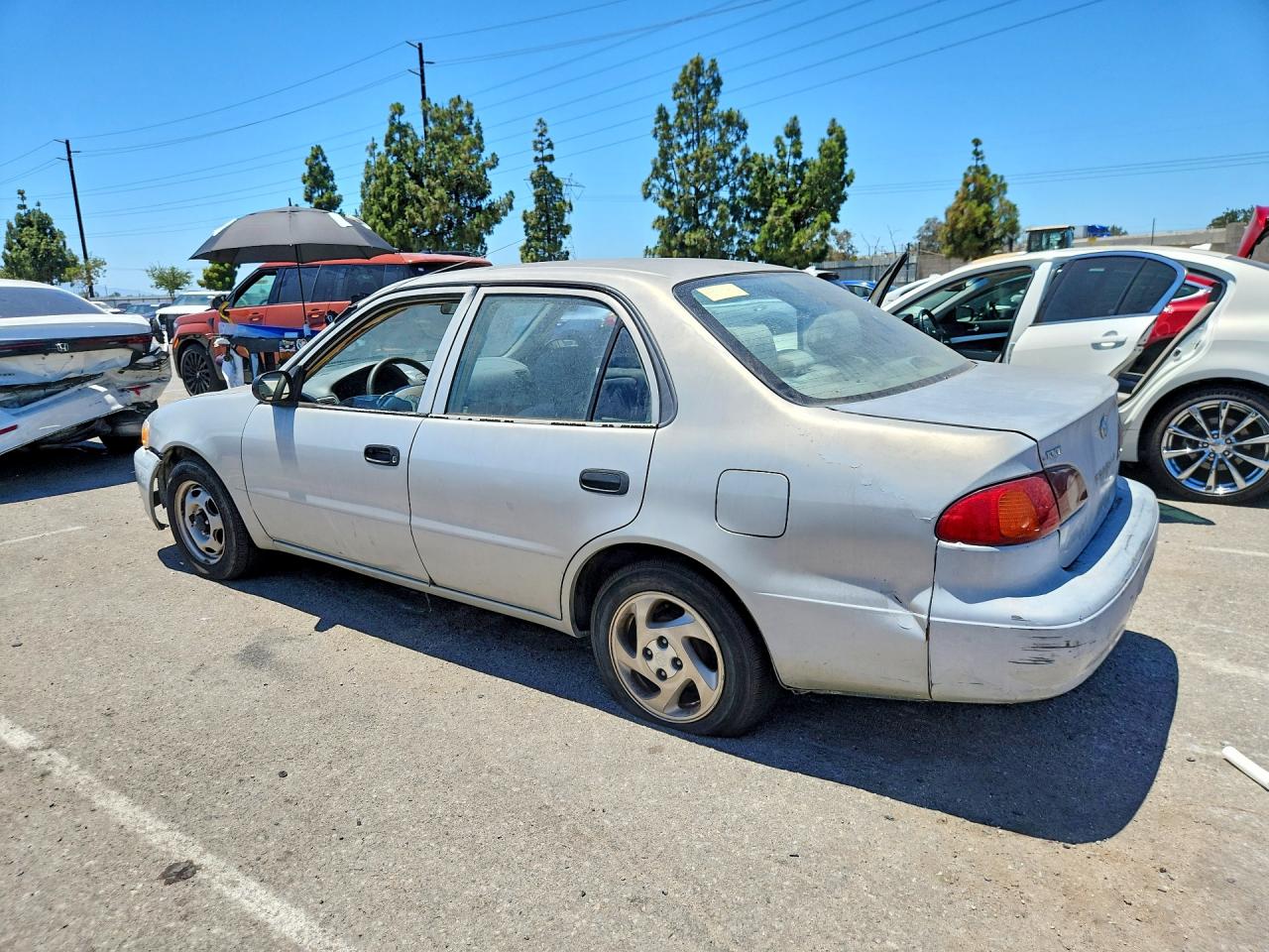 2001 Toyota Corolla Ce Серебряный vin: 1NXBR12E51Z522920