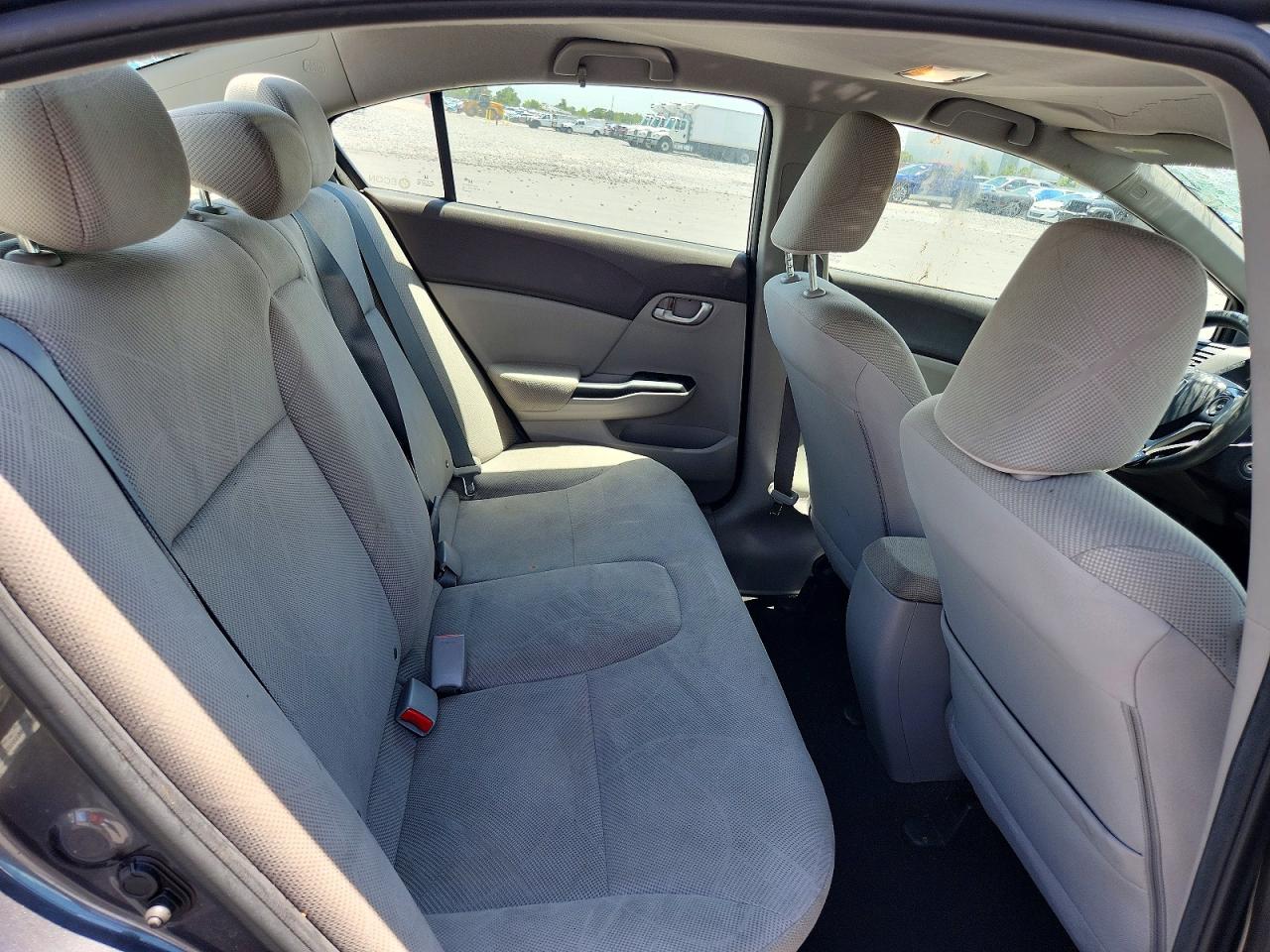2012 Honda Civic Lx Серебряный vin: 19XFB2F5XCE314432