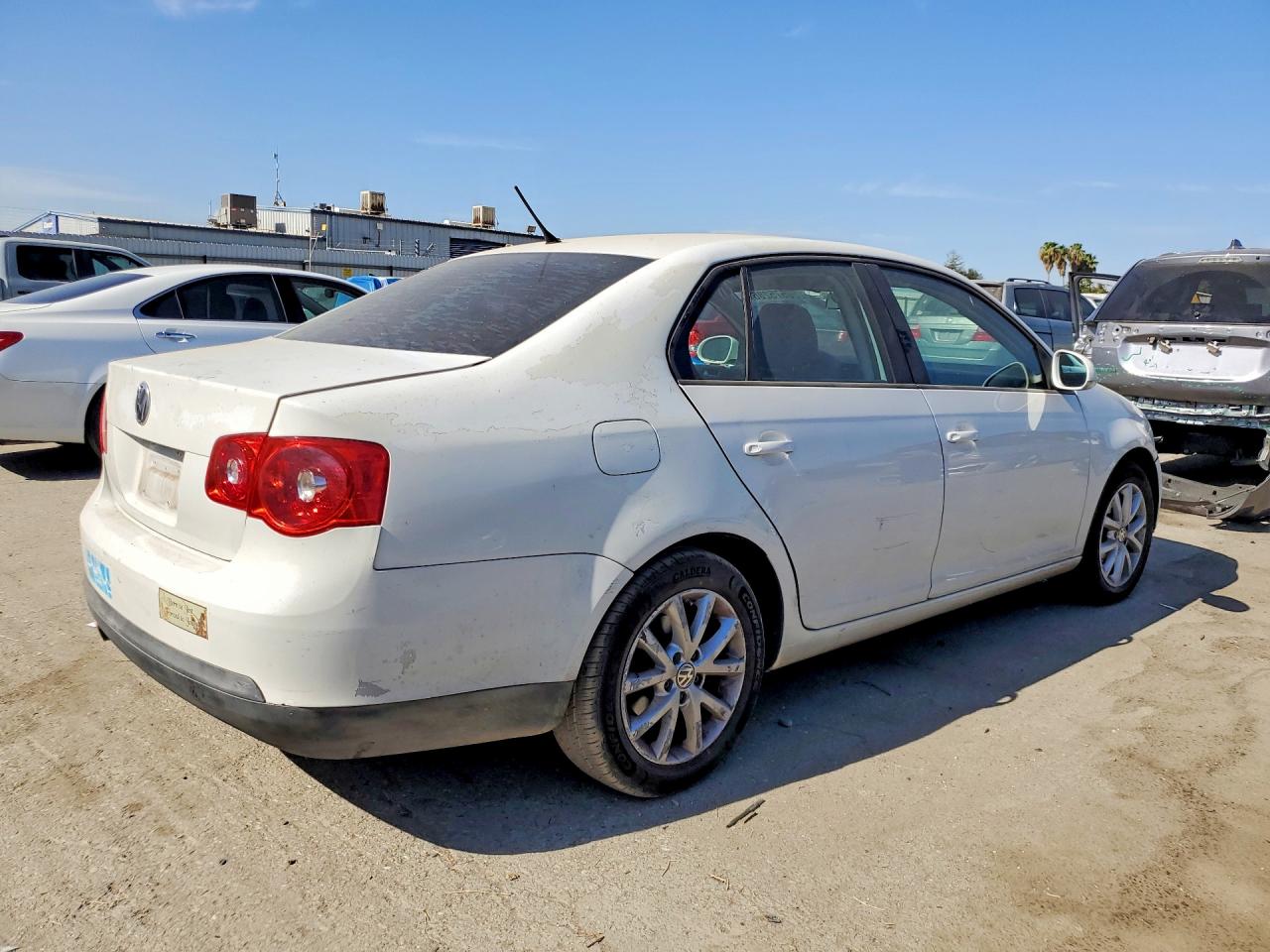 2010 Volkswagen Jetta Se White vin: 3VWRZ7AJ7AM166914