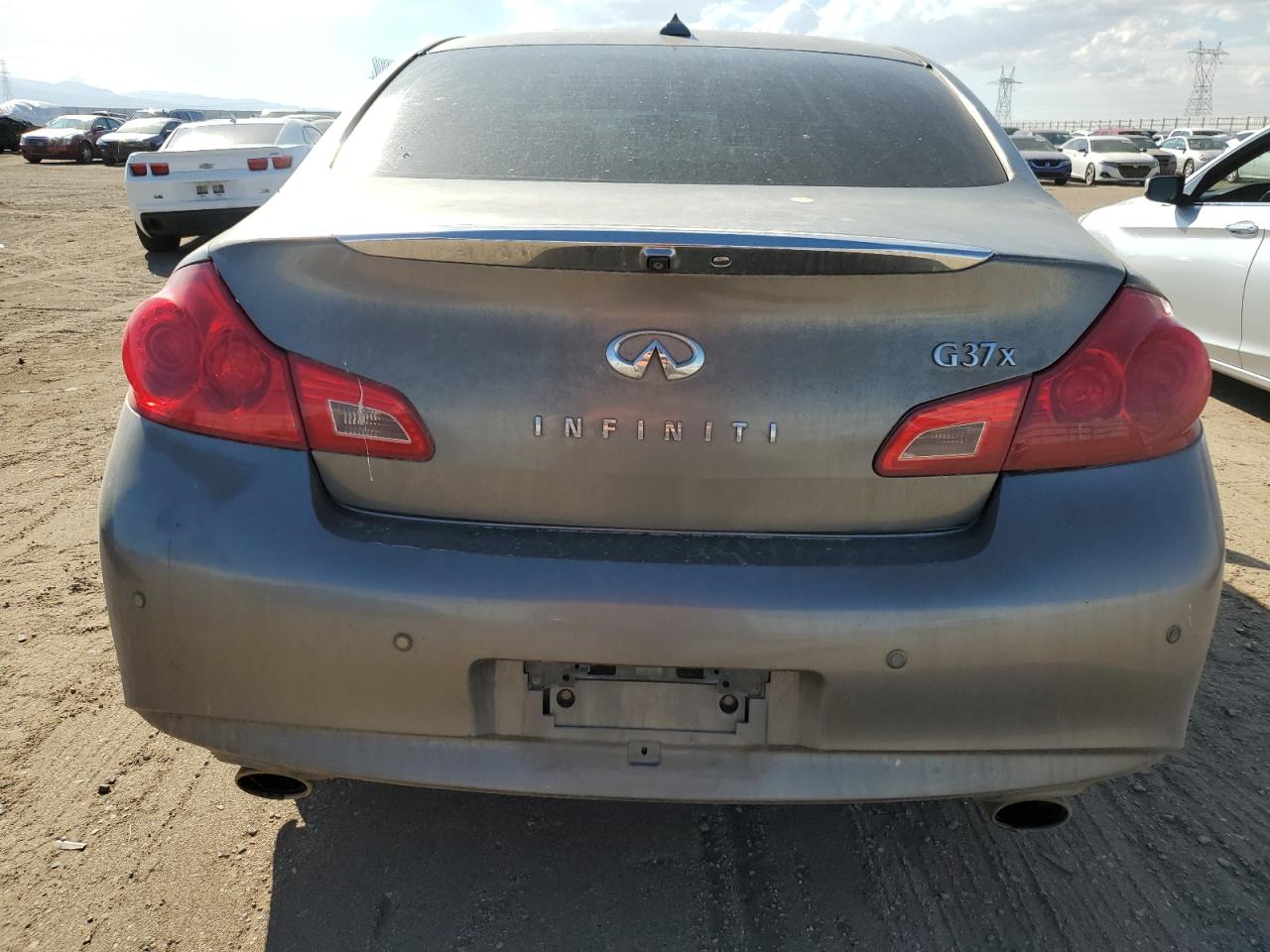 2011 Infiniti G37 Серый vin: JN1CV6AR1BM412831