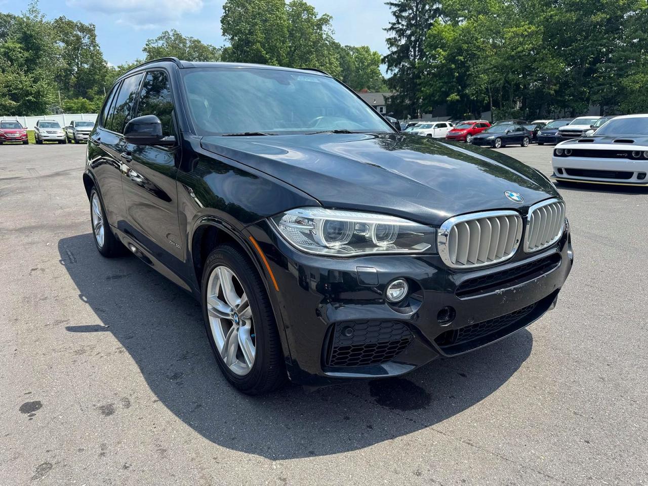 2015 Bmw X5 Xdrive50i Black vin: 5UXKR6C59F0J74553