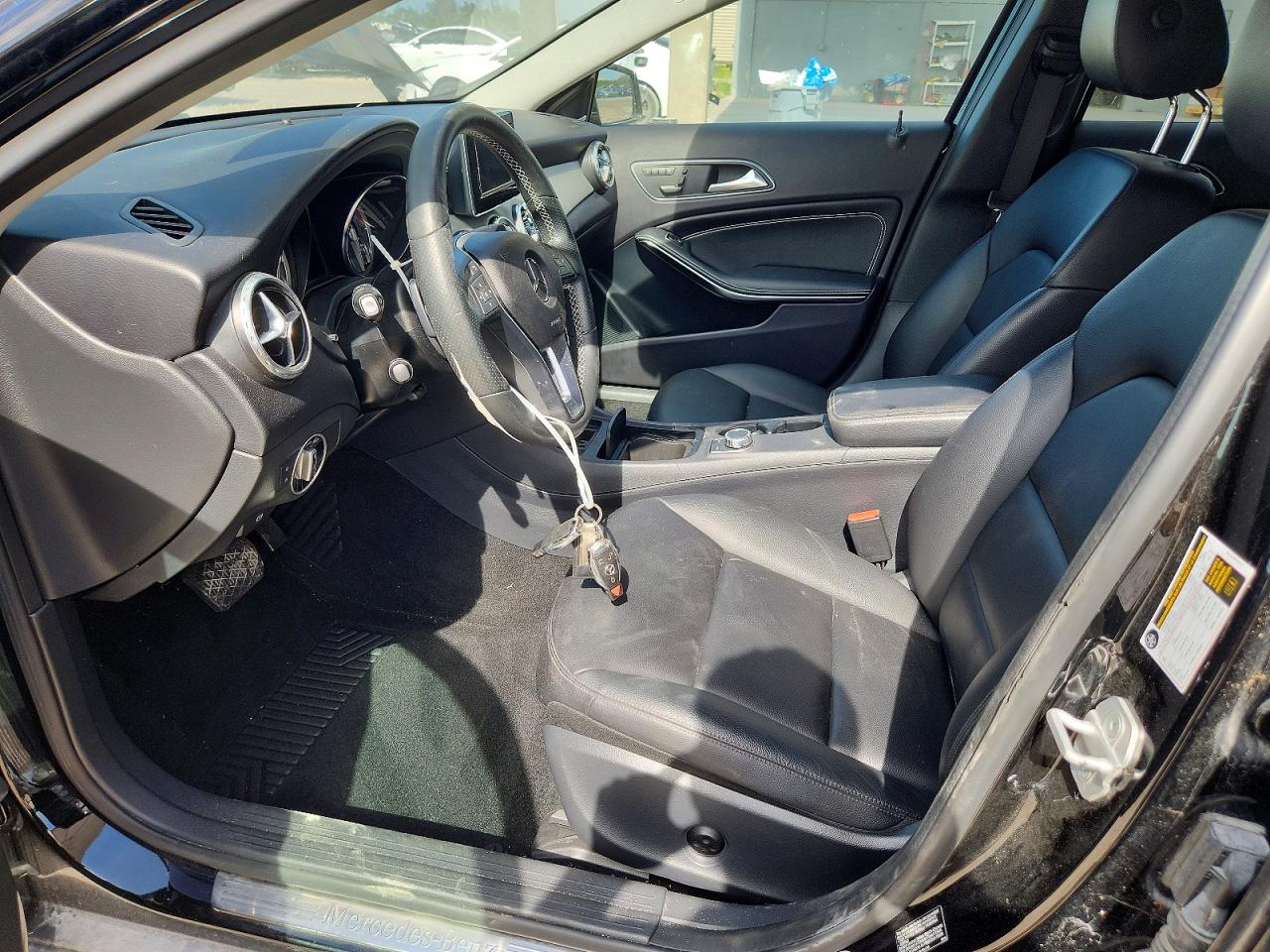 2015 Mercedes-benz Gla 250 4matic Black vin: WDCTG4GB0FJ038445