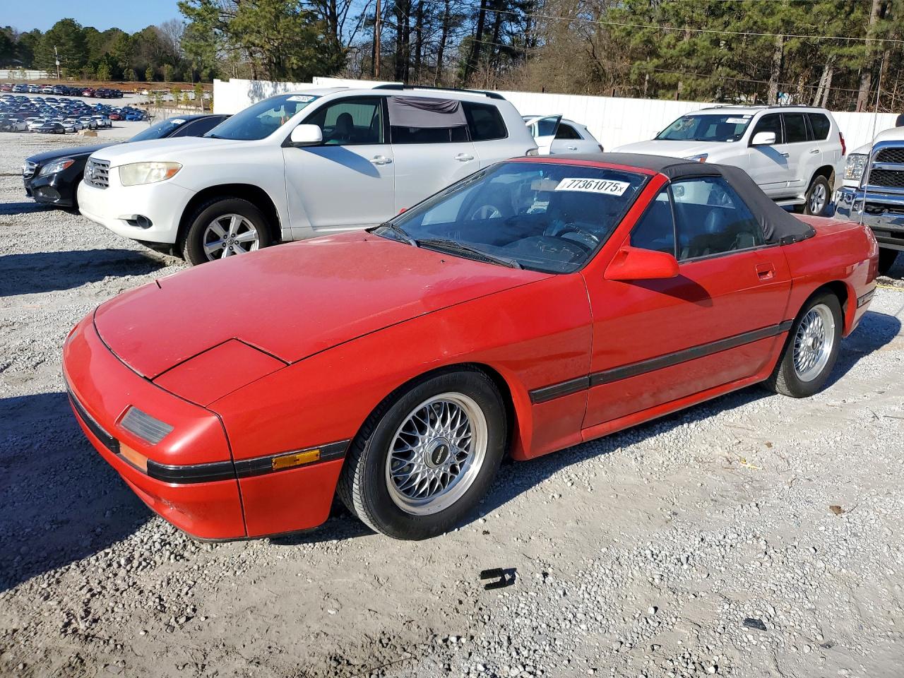 1988 Mazda Rx7 Red vin: JM1FC351XJ0108809