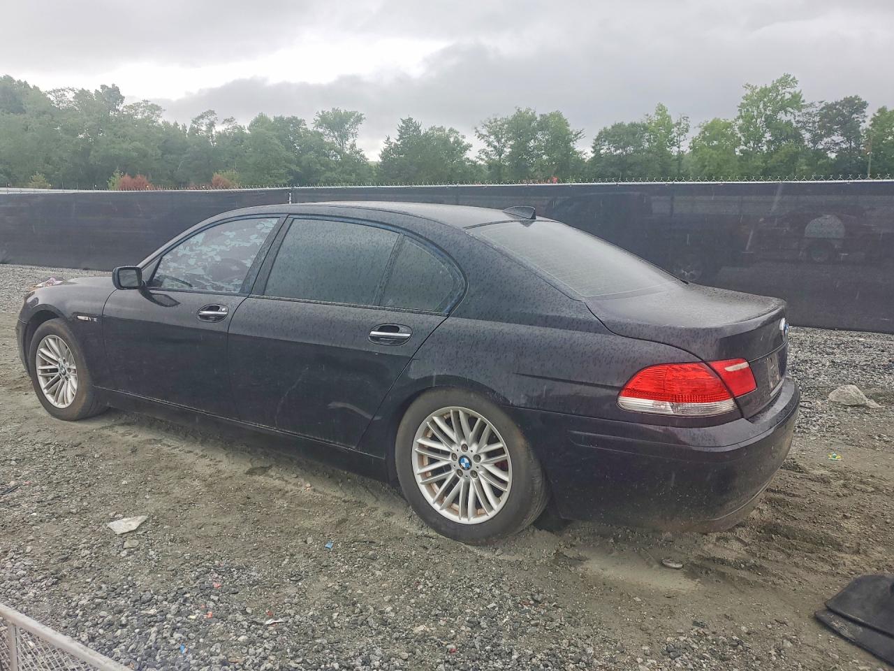 2008 Bmw 760 Li Black vin: WBAHN03538DD98899