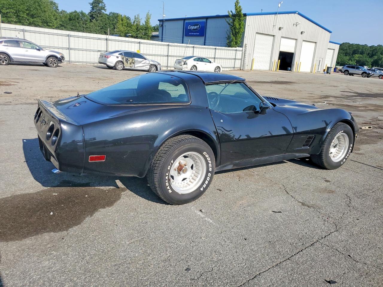 1982 Chevrolet Corvette Black vin: 1G1AY0783C5110520