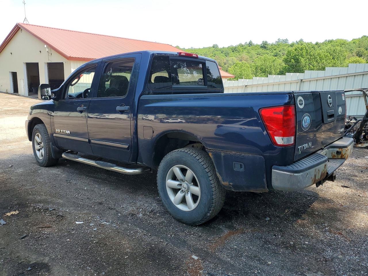 2011 Nissan Titan Sv Blue vin: 1N6AA0EC2BN303224