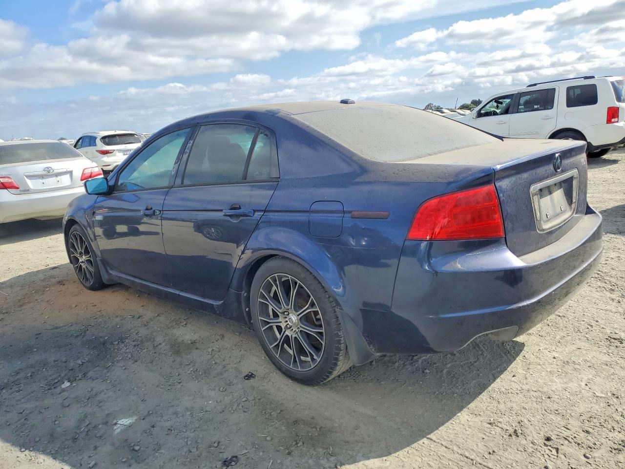 2004 Acura Tl Blue vin: 19UUA66214A070053