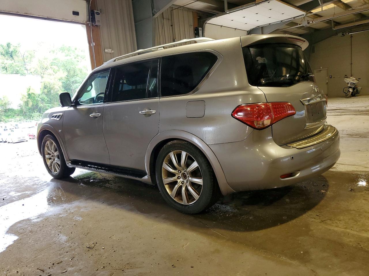 2014 Infiniti Qx80 Base Серый vin: JN8AZ2NE6E9063315